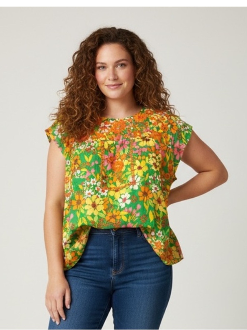 Savanna Jane Embroidered Floral Boho Blouse
